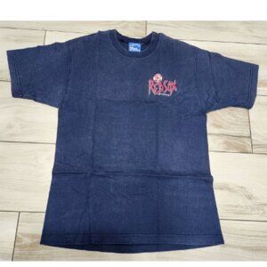 Vtg Boston Red Sox T Shirt Mens L 90s Embroidered Logo Graphic Pro Player USA